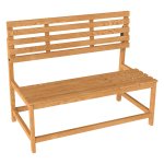 Zitbank - Tuinmeubelen - Weerbestendig - Verstelbaar - Teak