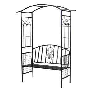 Tuinbank – Stijlvolle Design - Weerbestendig – Comfortabel - Grijs