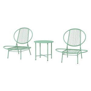 Tuinmeubelset - Ergonomische Tuinstoelen - Weerbestendig - Groen