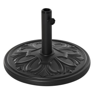 Parasolhouder - Stevige grip - Antiek zwart