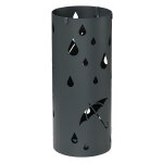 Paraplubak - Stijlvol design - Met afneembare lekbak - Zwart