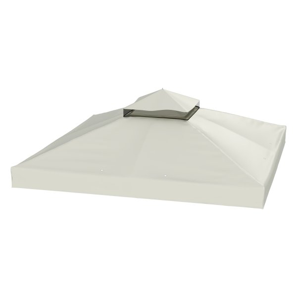 Paviljoendak – Topkwaliteit - Waterdicht – Lichtgrijs