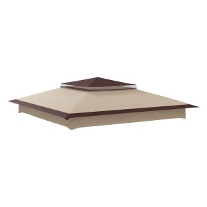 Dakbedekking - Koffiebruin - Polyester - Waterdicht