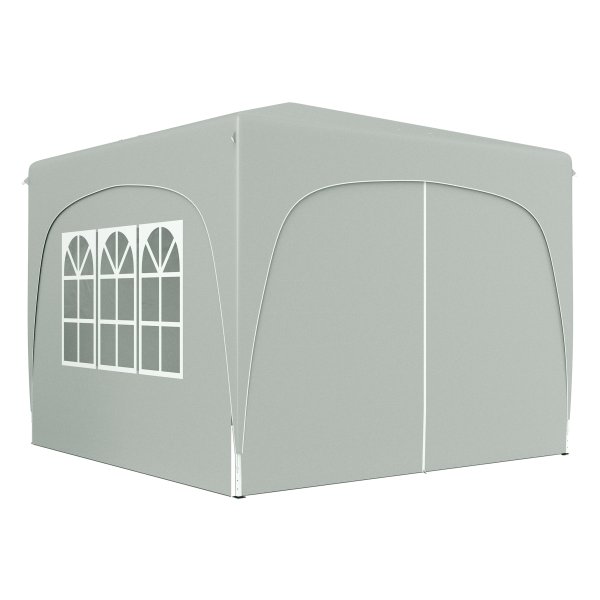 Feesttent - Pavilion – Waterafstotend - Stabiel - Lichtgrijs