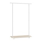 Kapstok – Stijlvol Design - Wielen - Natuurlijk Beige