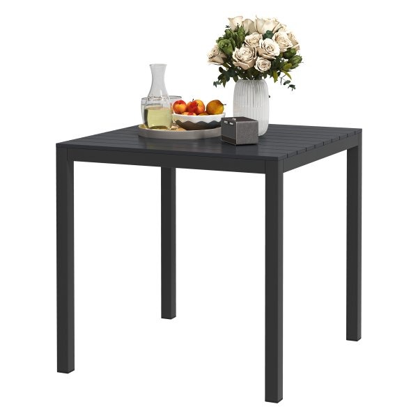 Tuintafel - Weerbestendig - Antislip - Zwart