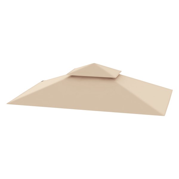 Grillpaviljoen - Waterafstotend dak - Beschermhoes - Beige