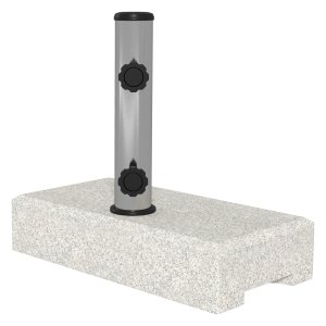 Parasolvoet - LuxHome - Stabiele grip - Universeel - Grijs
