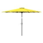 Zonnescherm - Strandparasol - Windbestendig - Geel