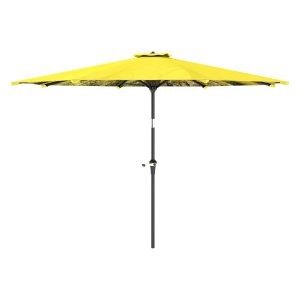 Zonnescherm - Strandparasol - Windbestendig - Geel