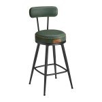 Barkrukken - EKHO Collectie - Draaibaar - Kunstleder - Bosgroen