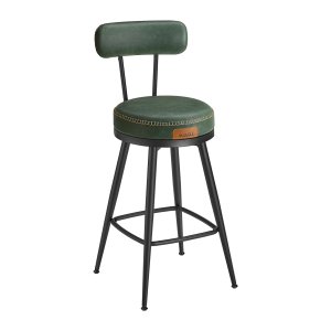 Barkrukken - EKHO Collectie - Draaibaar - Kunstleder - Bosgroen