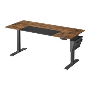 Elektrisch - Verstelbaar Bureau - Geheugenfunctie - Vintage Bruin