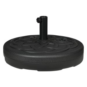 Parasolstandaard - Robuust - Vulbaar - Zwart