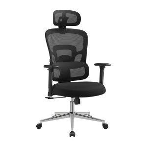 Rugleuning - Topcomfort - Ergonomisch - Verstelbaar - Zwart