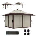 Vouwtent - OutdoorGear - Waterdicht - Opvouwbaar - Beige