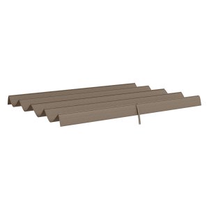 Pergolaoverkapping - LuxeGarden - Waterafstotend Wave - UV-bescherming 30+ - Grijs