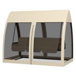 Schommelbank - Luxe design - Comfortabel - Antraciet