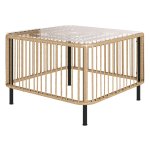Tuintafel - Luxe Design - Waterbestendig - Glasplaat - Grijs