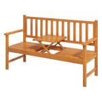 Tuinbank - Duurzame Kwaliteit - Inclusief Tafel - Houtbruin