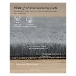 Vloerkleed - Antislip - Machinewasbaar - Duif Grijs