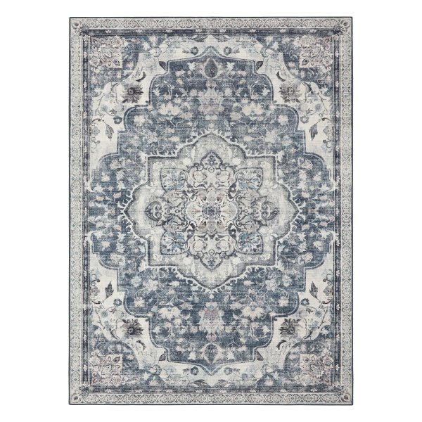 Tapijt - Vintage Living - Antislip - Machinewasbaar - Duif Grijs