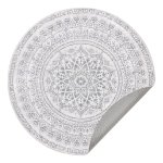 Rondtapijt – WOONKAMER - Anti-Slip - Machinewasbaar - Taupe Grey