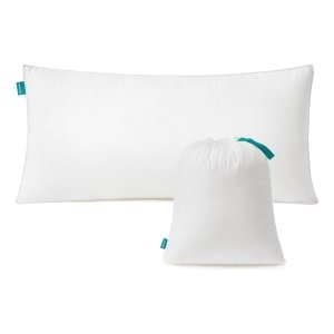 Kussen  – Zacht en ademend –  Wolkenwit