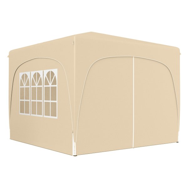 Tuinpaviljoen - LuxeLife - Stabiel Winterbestendig - Opvouwbaar, Grijs
