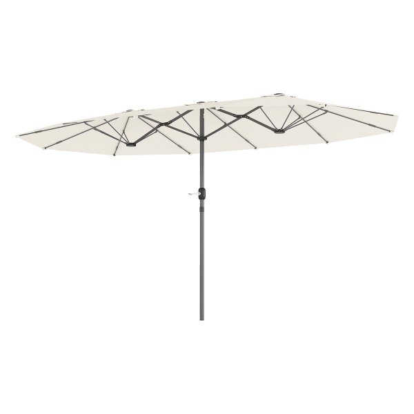 Parasol – LuxStyle - UV-bescherming stalen parasol – Strandparasol - Beige