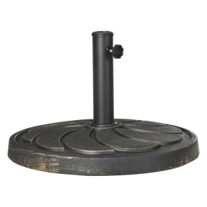 Parasolvoet - LuxeDesign - Stevig en Stijlvol - Brons