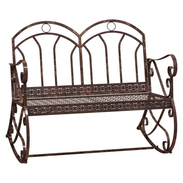 Tuinbank - Vintage Garden - Metaal - Brons-Rood