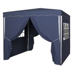 Tuinpaviljoen - PartyX - Opvouwbaar – UV-bescherming - Blauw