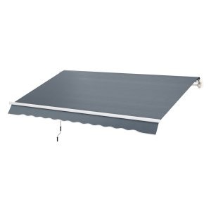 Vervanging - Zonnescherm doek - Waterafstotend - Grijs