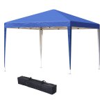 Tuinpaviljoen - Stabiel & Opvouwbaar - Blauw