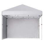 Tuinprieel - Stevige bescherming - Tegen wind & weer - Wit