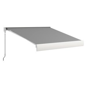 Zonneluifel - LuxeSun - Elektrisch bedienbaar - Aluminium - Lichtgrijs