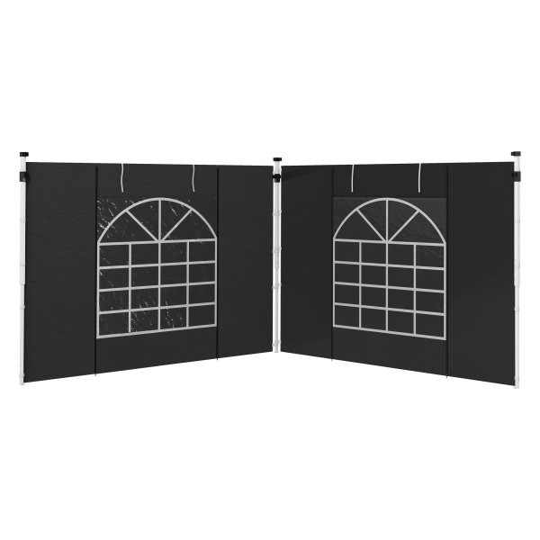 Zijpanelen - Duurzame kwaliteit - Waterdicht - Zwart