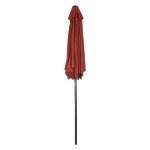 Parasol - Solino - Draaibaar - Zeshoekig - Bordeauxrood