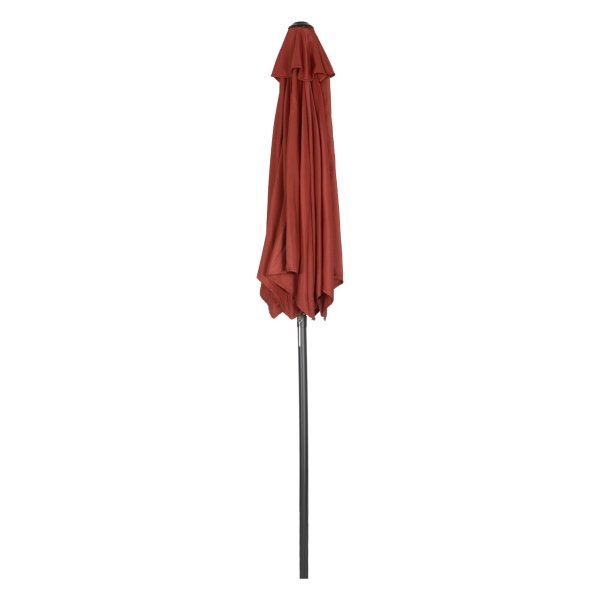 Parasol - Solino - Draaibaar - Zeshoekig - Bordeauxrood