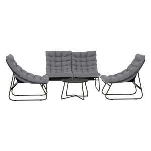 Tuinmeubelset - Robuust - Weerbestendig - Grijs