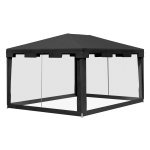 Tuinpaviljoen - Feesttent - Net-zijwanden - Donkergrijs