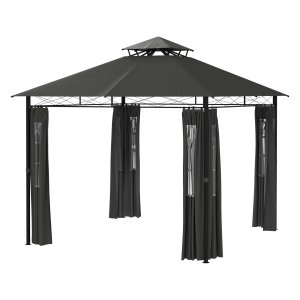 Tuinpaviljoen - Feesttent - Weerbestendig - Donkergrijs