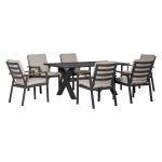 Tuinmeubelset - Luxuria - Weerbestendig - Zwart