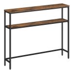 Consoletafels - Vintage Living - 2 planken - Vintage bruin