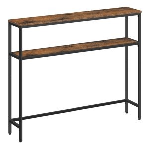 Consoletafels - Vintage Living - 2 planken - Vintage bruin