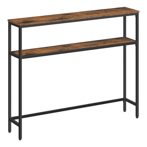 Consoletafels - Vintage Living - 2 planken - Vintage bruin