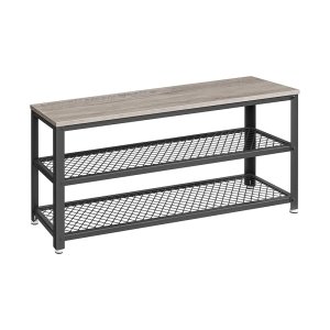 Schoenenrek - Urban Living - Opbergrooster - Industrieel design - Greige-zwart