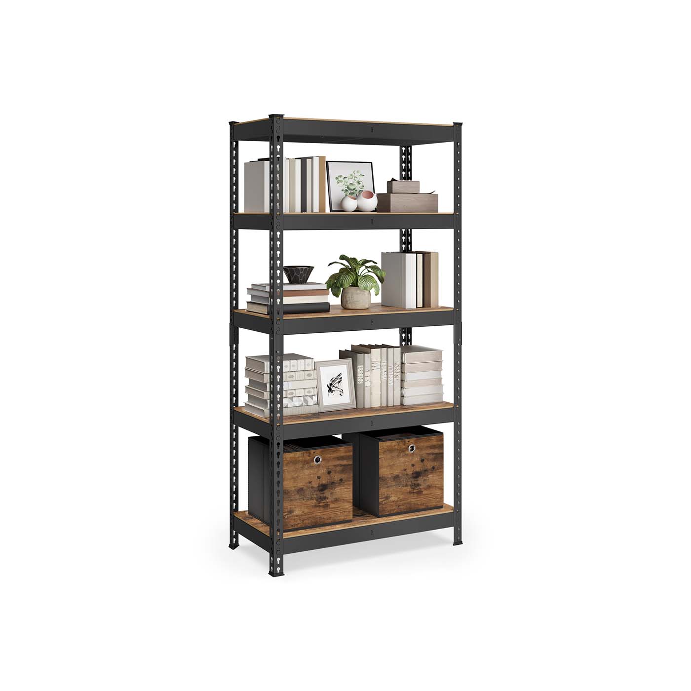 Opbergrek - Robuust - Vrijstaand – Groot - Zilverkleurig