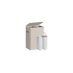 Wasmand - Praktisch - Ruimtebesparend - Cappuccino beige